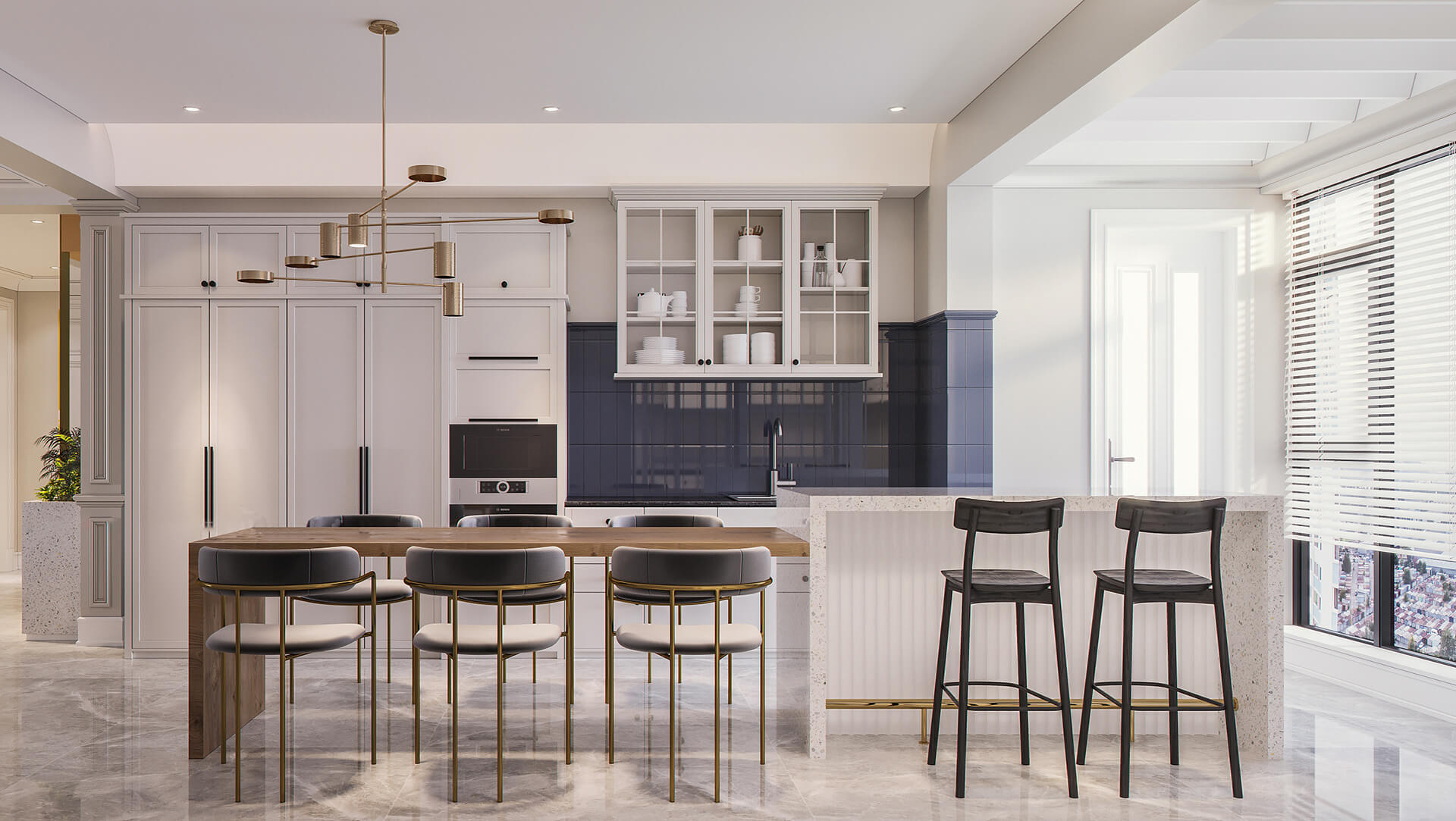 吧臺(tái)常用的尺寸是多少？實(shí)用的吧臺(tái)放在哪個(gè)位置更好？