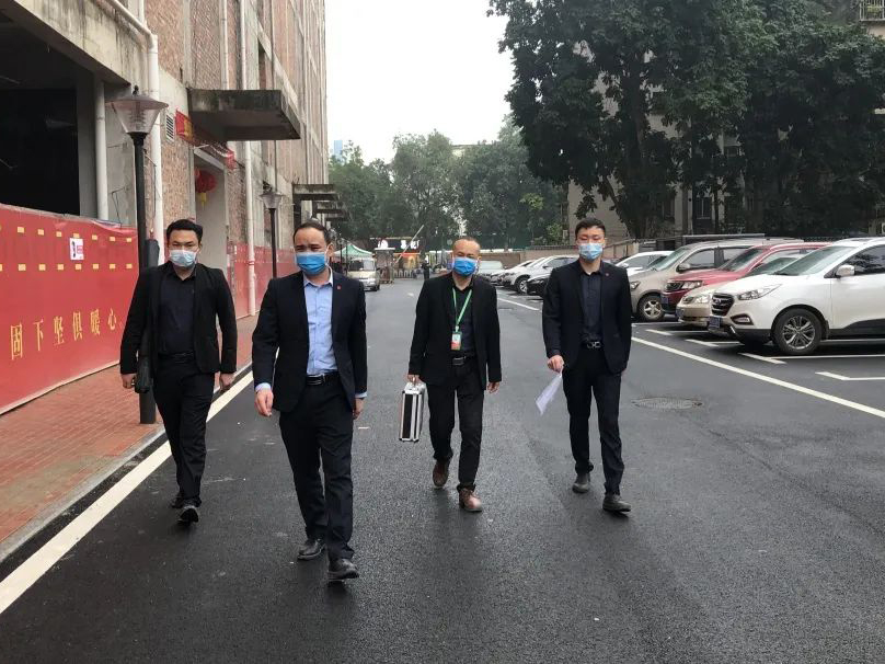 南鷹苑工地巡檢，打好復(fù)工第一戰(zhàn)